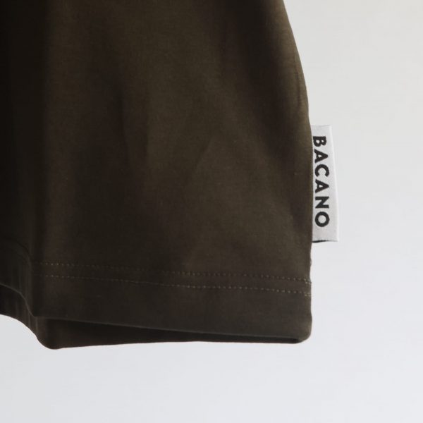 Basic Tee | Army green Laatste maten! - Afbeelding 6